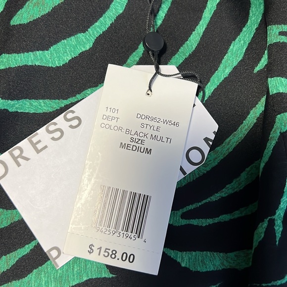 Dress the population, Briella zebra print mini dress. Size M - Picture 7 of 8